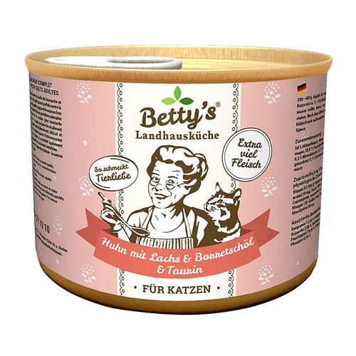 Betty's Landhausküche Betty´s Landhausküche poulet & saumon 200g - MyStetho Veterinary