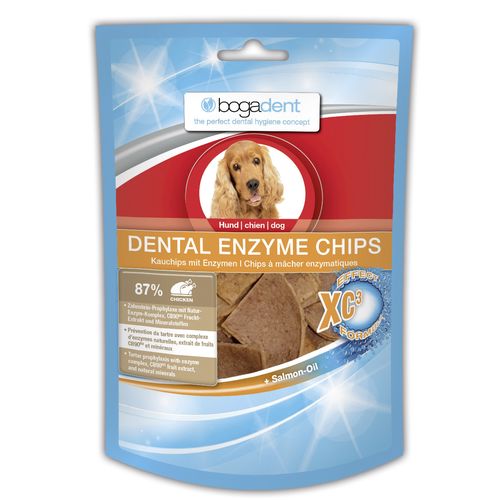 bogadent Dental Enzyme Chips pour chiens 40g - MyStetho Veterinary