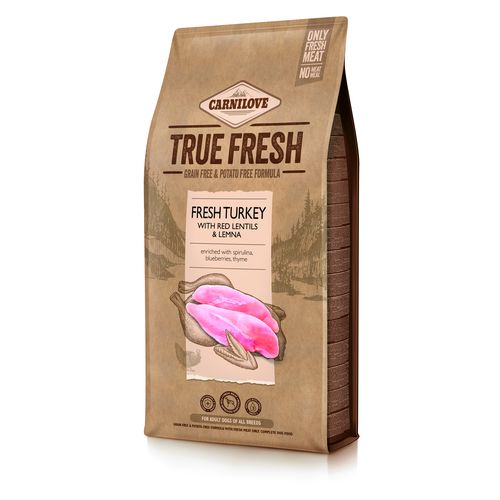 Carnilove Canine Adulte True Fresh - Dinde frais 11,4kg - MyStetho Veterinary