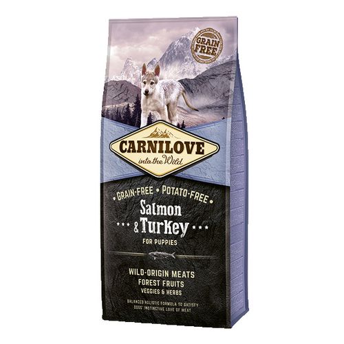 Carnilove Dog Chiot Grandes Races - Saumon & Dinde 1,5kg - MyStetho Veterinary