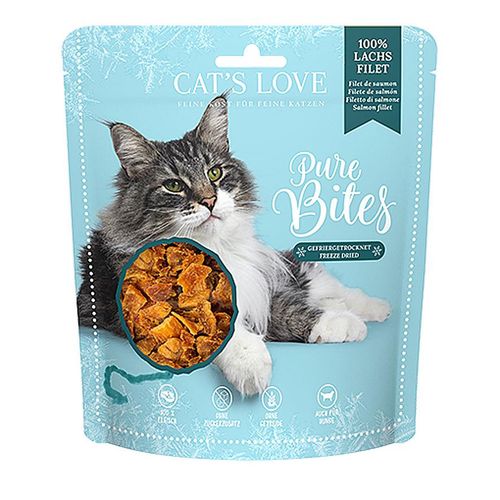 CAT'S LOVE CAT'S LOVE filet de saumon 50g - MyStetho Veterinary
