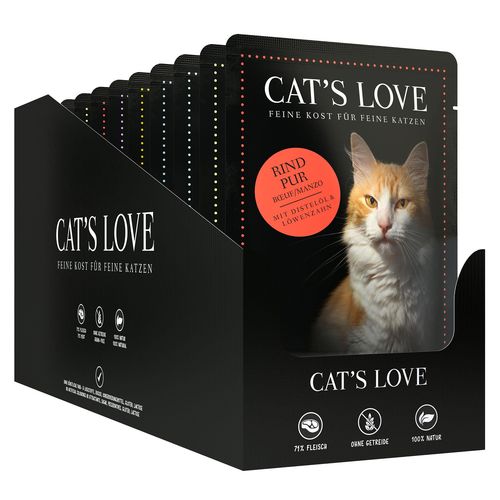 CAT'S LOVE Multipack-Mix, 12x85g - MyStetho Veterinary
