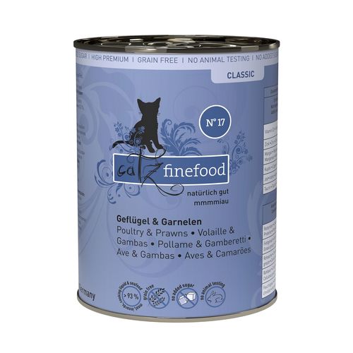 Catz Finefood No. 17 avec volaille & crevetten, 400g - MyStetho Veterinary