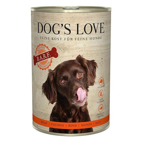 Dog's Love bœuf BARF pure 400g - MyStetho Veterinary