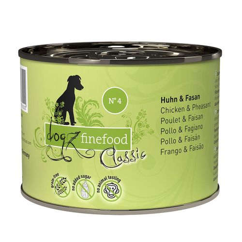 Dogz Finefood No.04 poulet & faisan 200g - MyStetho Veterinary
