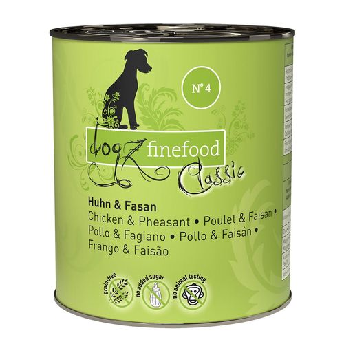 Dogz Finefood No.04 poulet & faisan 800g - MyStetho Veterinary
