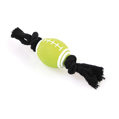 Swisspet WAVE ballon de rugby, lime green - MyStetho Veterinary