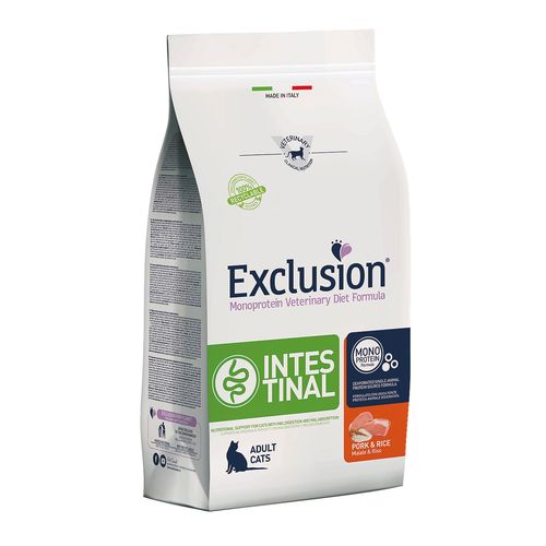 Exclusion Cat VET INTESTINAL Pork & Rice - MyStetho Veterinary