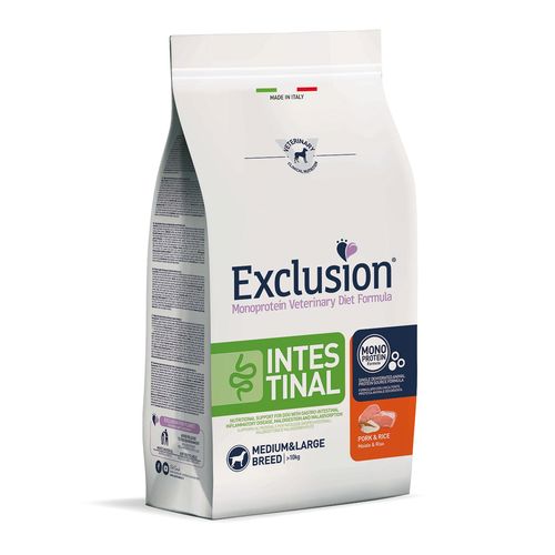 Exclusion Dog VET Adult Med&Lar Pork 2kg - MyStetho Veterinary