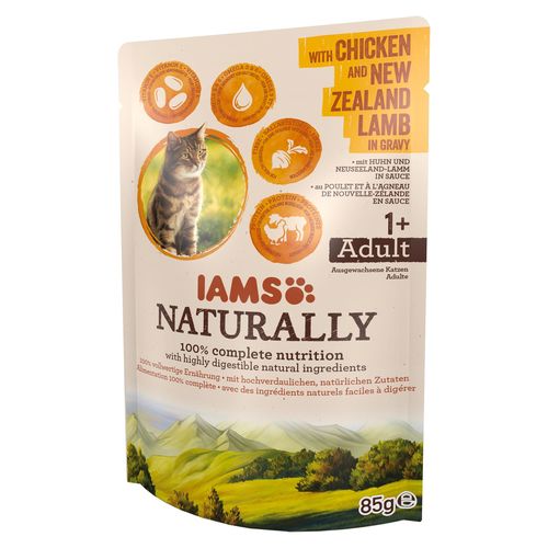 Iams ams Naturally Adult Chicken & Lamb, 85g - MyStetho Veterinary