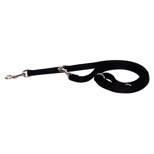 Laisse 3 pos. noir 1 cm x 1.8 m - MyStetho Veterinary