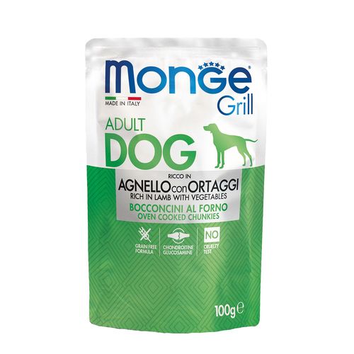 Monge Grill Adult Lamb & Vegetable - MyStetho Veterinary
