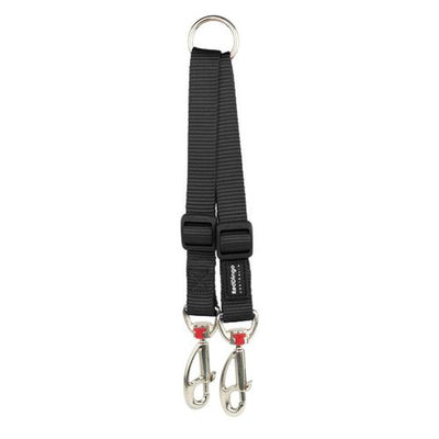 RedDingo Coupler Lead Plain Black S Classic Black 15mm/20-26.5cm - MyStetho Veterinary