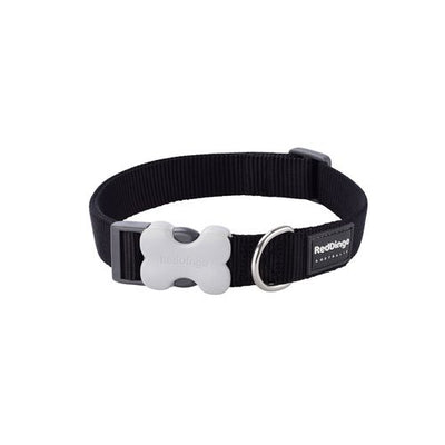 RedDingo Dog Collar Giant Long Black GL Classic Black 40mm x 50-80cm - MyStetho Veterinary
