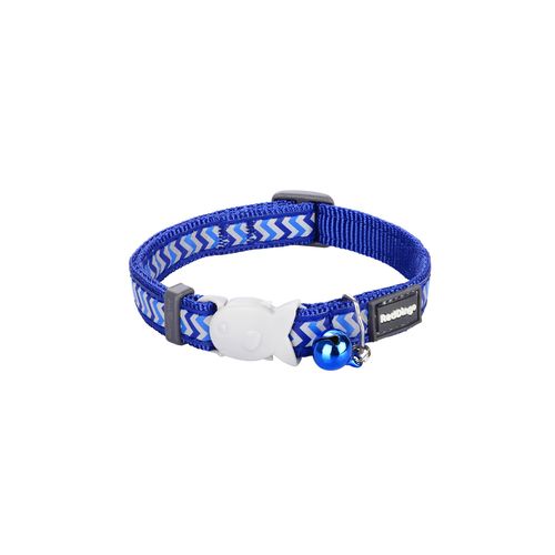 RedDingo RougeDingo Collier pour chat Reflective Ziggy Bleu foncé - XS - MyStetho Veterinary
