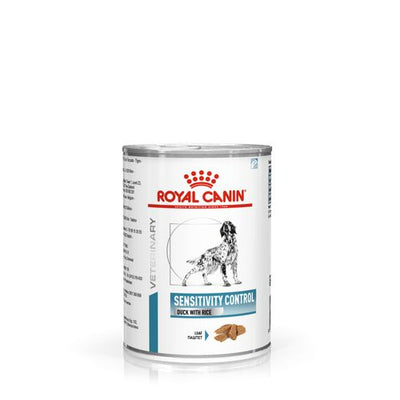 Royal Canin SENSITIVITY CONTROL ENTE MIT REIS/CANARD ET RIZ Mousse 410 g - MyStetho Veterinary