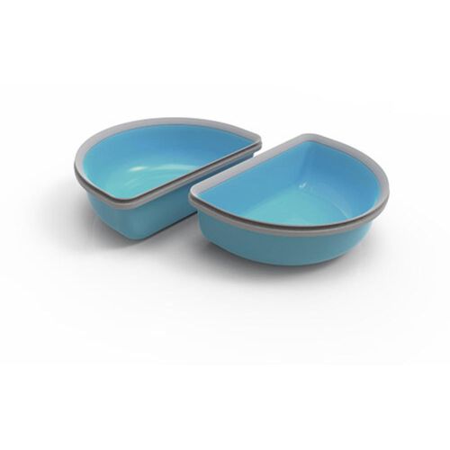 Sets de demi-gamelles pour SureFeed bleu 2 Stück - MyStetho Veterinary