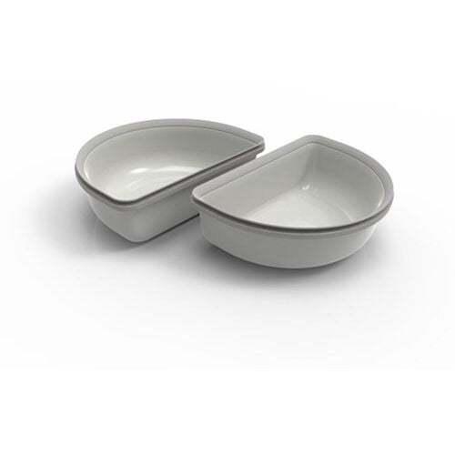 Sets de demi-gamelles pour SureFeed gris 2 Stück - MyStetho Veterinary