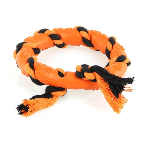 Swisspet anneau pour jouer Jowa, orange/noir - MyStetho Veterinary