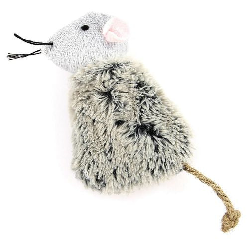 Swisspet Souris en peluche avec Catnip, gris - MyStetho Veterinary