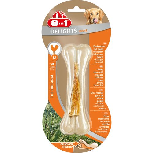 8in1 Delights Strong os à mâcher - MyStetho Veterinary