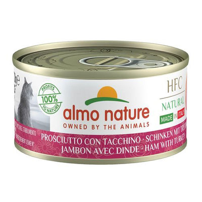 Almo Almo HFC Natural Jambon et dinde 70g - MyStetho Veterinary