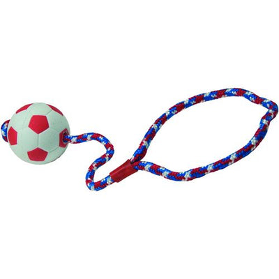 Balle avec corde pour chiot 6 cm / 30 cm - MyStetho Veterinary