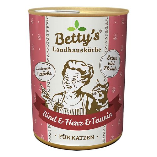 Betty&#039;s Landhausküche Betty´s Landhausküche bœuf & cœur 400g - MyStetho Veterinary