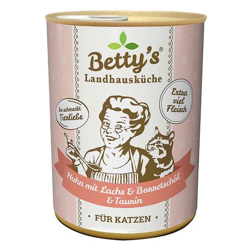 Betty&#039;s Landhausküche Betty´s Landhausküche poulet & saumon 400g - MyStetho Veterinary
