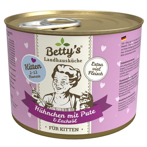 Betty&#039;s Landhausküche Poulet & dinde 200g - MyStetho Veterinary