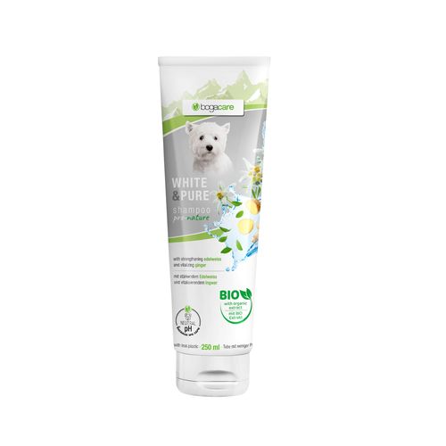 bogacare shampoing White + Pure pour chiens 250 ml - MyStetho Veterinary