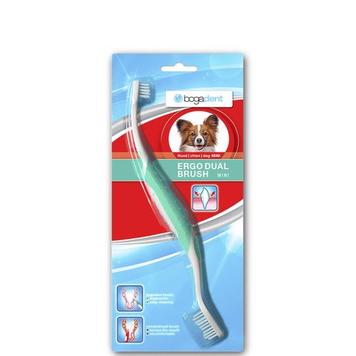 bogadent Ergo Dual Brush mini pour chiens 1 Stk - MyStetho Veterinary
