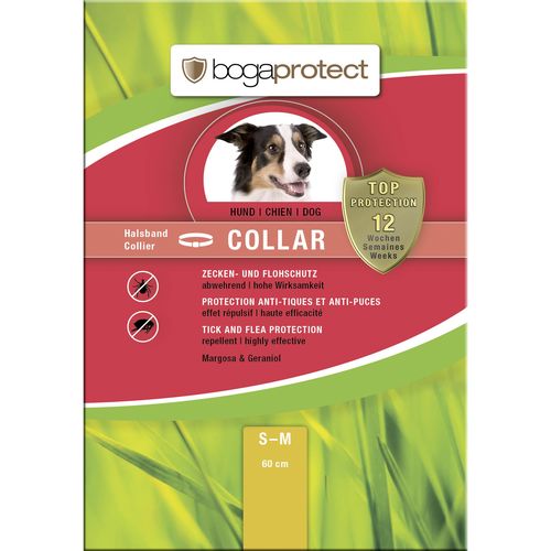 bogaprotect collier anti-parasitaire S-M pour chiens 60 cm - MyStetho Veterinary