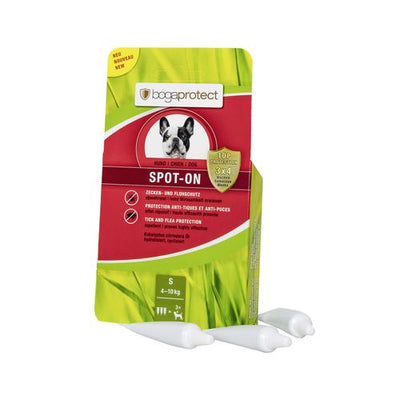 bogaprotect Spot-On anti-parasitaire S pour chiens 3 x 1.2 ml - MyStetho Veterinary