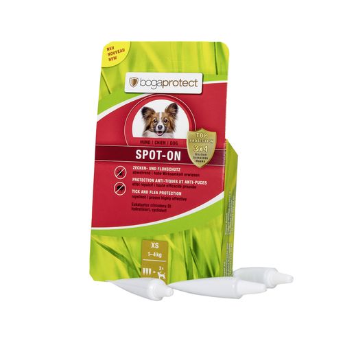 bogaprotect Spot-On XS pour chiens 3 x 0.7 ml - MyStetho Veterinary