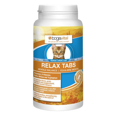 bogavital Relax Tabs chat 84g, 120 tabs - MyStetho Veterinary