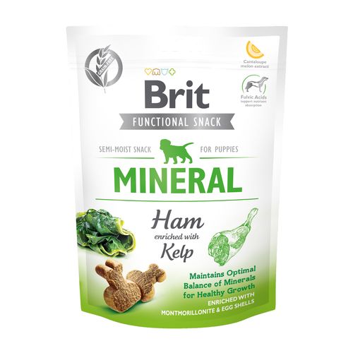 Brit Functional Snack Mineral Ham for Puppies - Jambon + algues 150g - MyStetho Veterinary