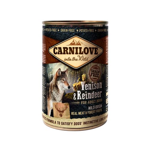 Carnilove Dog Adulte - Cerf & Renne 400g - MyStetho Veterinary