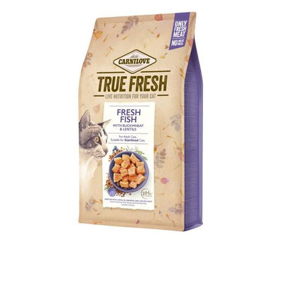 Carnilove Feline Adulte True Fresh - Poisson frais 4,8kg - MyStetho Veterinary