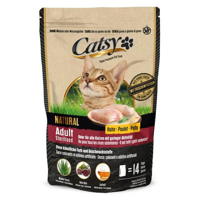 Catsy Adult & Sterilised Cat Chicken 1kg - MyStetho Veterinary