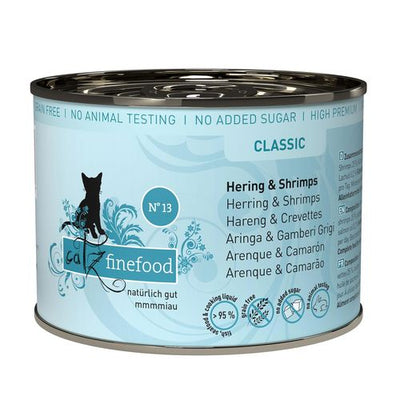 Catz Finefood No. 13 avec hareng & crabes, 200g - MyStetho Veterinary