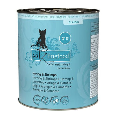 Catz Finefood No. 13 avec hareng & crabes, 800g - MyStetho Veterinary