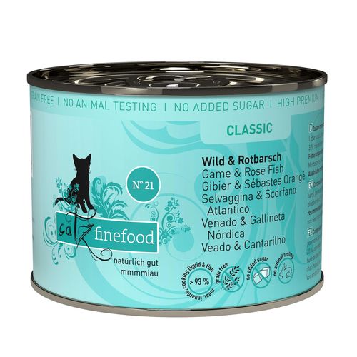 Catz Finefood No. 21 gibier & rascasse, 200g - MyStetho Veterinary