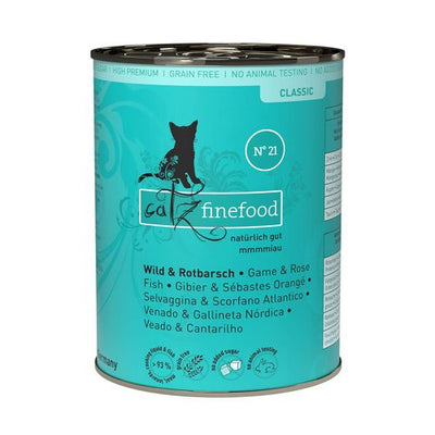 Catz Finefood No. 21 gibier & rascasse, 400g - MyStetho Veterinary