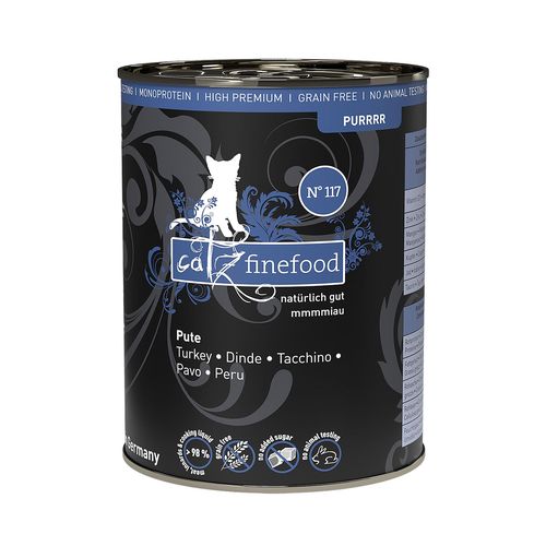 Catz Finefood Purrrr No. 117 avec dinde, 400g - MyStetho Veterinary