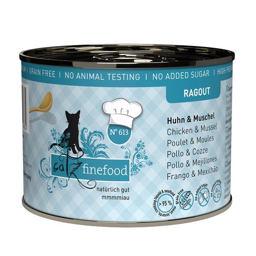 Catz Finefood Ragout No. 613 avec poulet & shell - MyStetho Veterinary