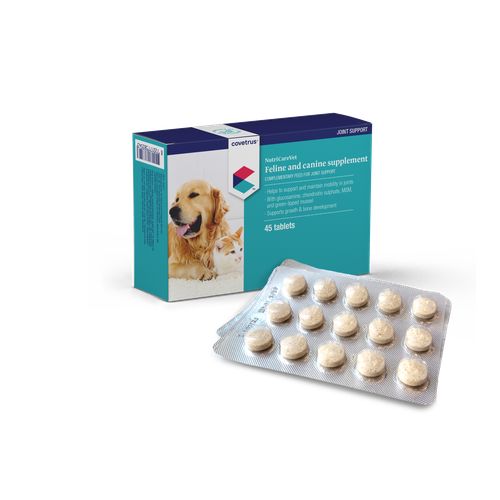 Covetrus NutriCareVet Joint Support comprimés à croquer pour chien et chat 45 Kautabletten - MyStetho Veterinary