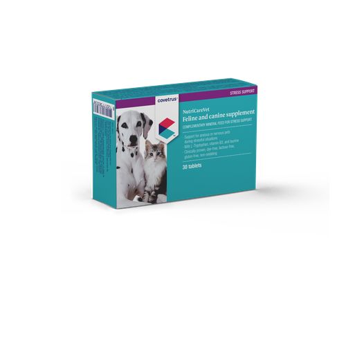 Covetrus NutriCareVet Stress Support comprimés pour chien et chat 30 Tabletten - MyStetho Veterinary