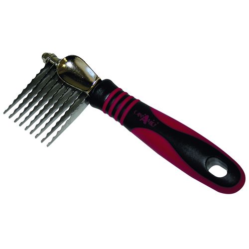 Démêloir coupe noeud 9 lames Vanity 6.5 x 18 cm - MyStetho Veterinary