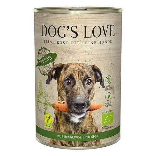 Dog&#039;s Love BIO Vegan légumes&fruits 400g - MyStetho Veterinary